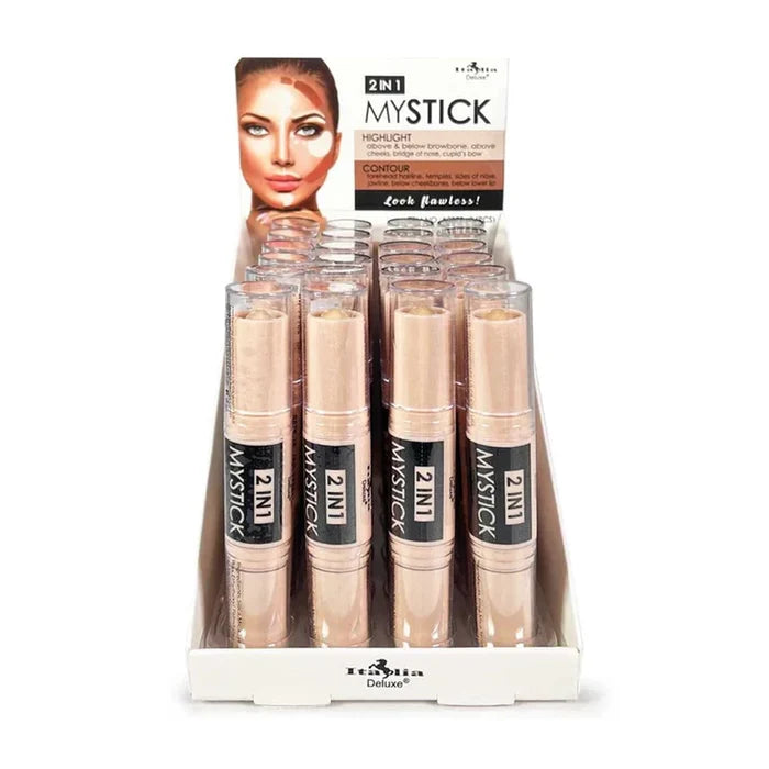 Italia Deluxe - 2 IN 1 My Stick- Highlight and Contour