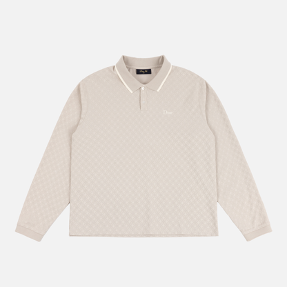 Jacquard LS Polo