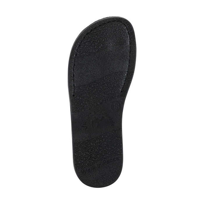 June - Leather Side Strap Sandal | White Nubuck