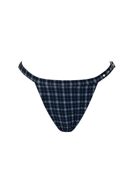 Kaycee Bottom / Indigo Plaid