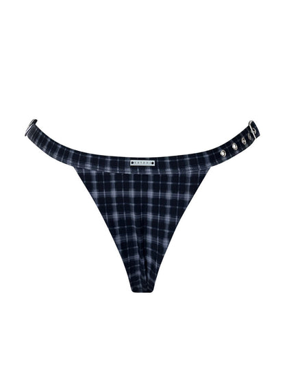 Kaycee Bottom / Indigo Plaid