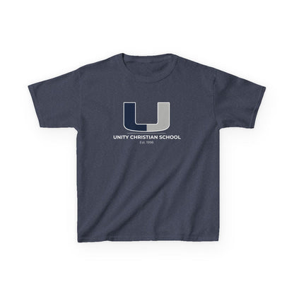 Kids Unity Christian School Tee - Heavy Cotton T-Shirt for School Spirit