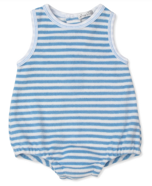 Kissy Kissy - Terry Bubble - Cabana Blue Stripe