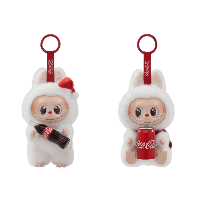 Pop Mart Plushie Labubu THE MONSTERS Coca Cola Series - Vinyl Plush Pendant Blind Box