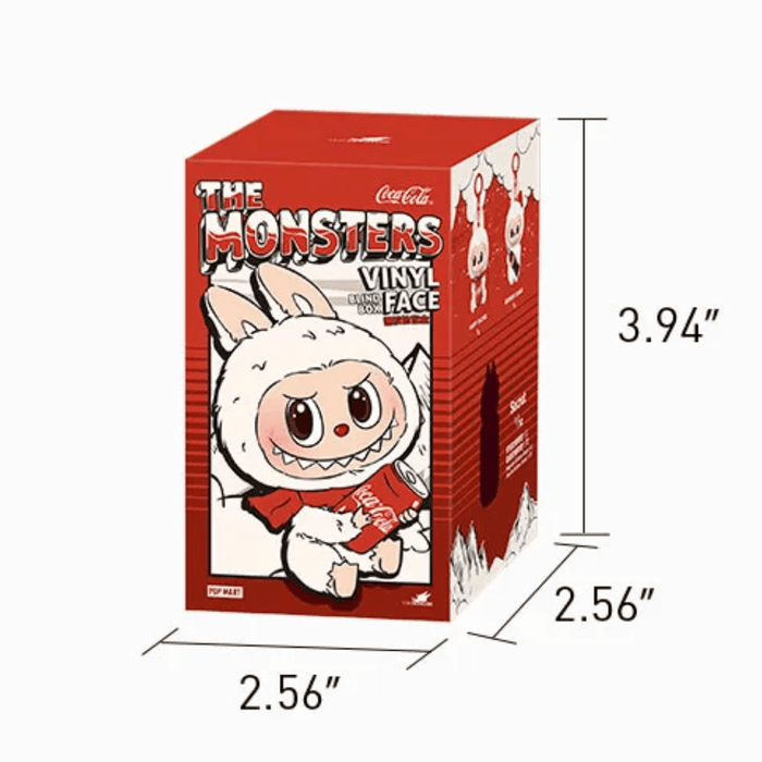 Pop Mart Plushie Labubu THE MONSTERS Coca Cola Series - Vinyl Plush Pendant Blind Box