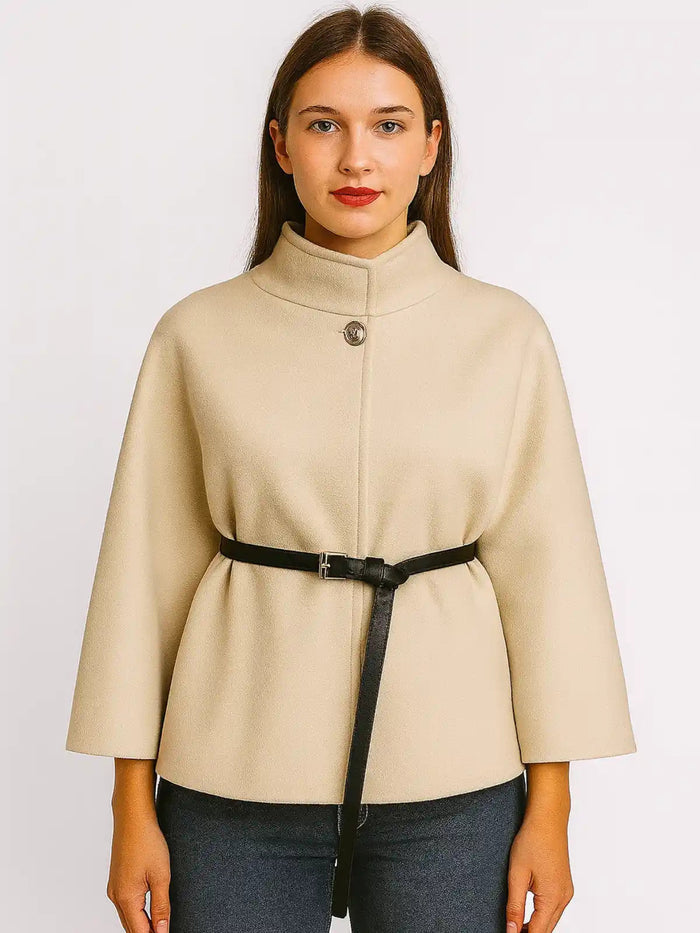 Ladies Italian Belted Cape 🇬🇧
