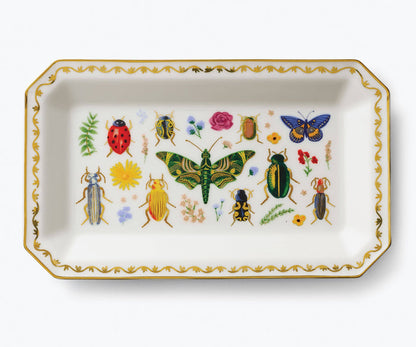 Large Porcelain Catchall Tray-Curio