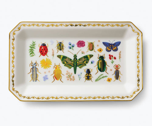 Large Porcelain Catchall Tray-Curio