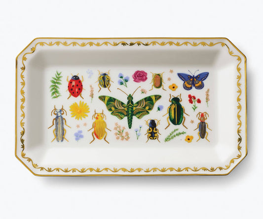 Large Porcelain Catchall Tray-Curio
