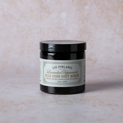 Lavender Peppermint Blue Corn Body Scrub | Los Poblanos