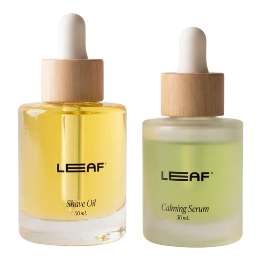 Leaf Shave Care Set - barbersett