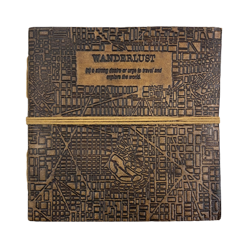 Leather Journal - Wanderlust