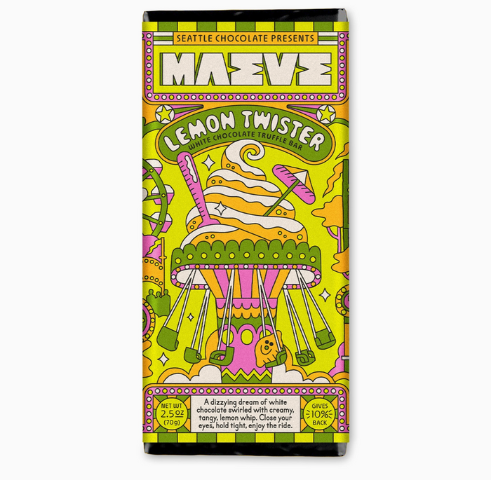 Lemon Twister Truffle Bar