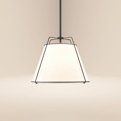 Lise 15" Chandelier | Black/White