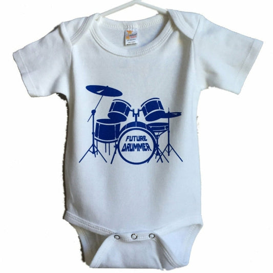 Little Black Tutu Future Drummer Infant Bodysuit, 6-12 mo