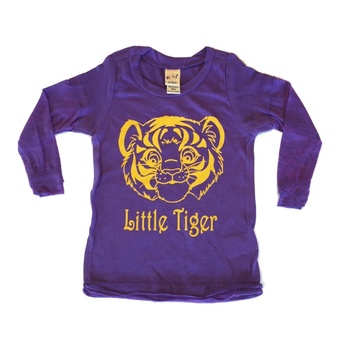 Little Black Tutu Little Tiger Infant Long Sleeve Tee