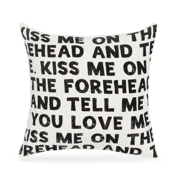 Live From Snack Time Tell Me You Love Me Square Pillow - 18in