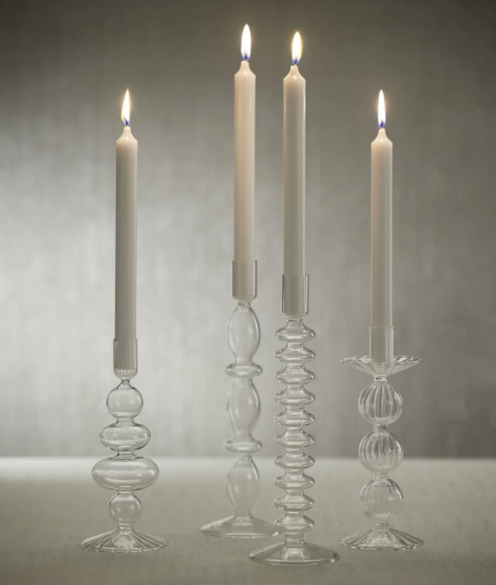 Luisa Glass Taper