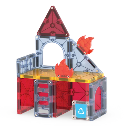 Magna-Tiles Fire Rescue 27-Piece Set