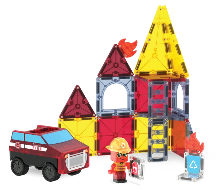 Magna-Tiles Fire Rescue 27-Piece Set
