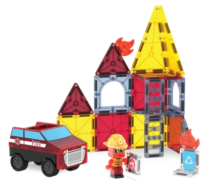 Magna-Tiles Fire Rescue 27-Piece Set