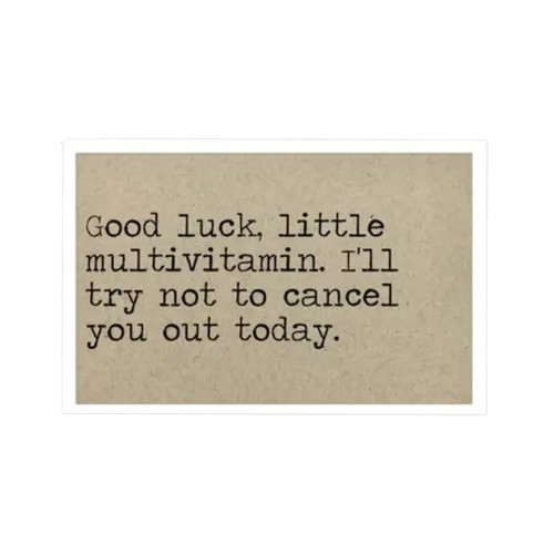 Magnet - Multivitamin