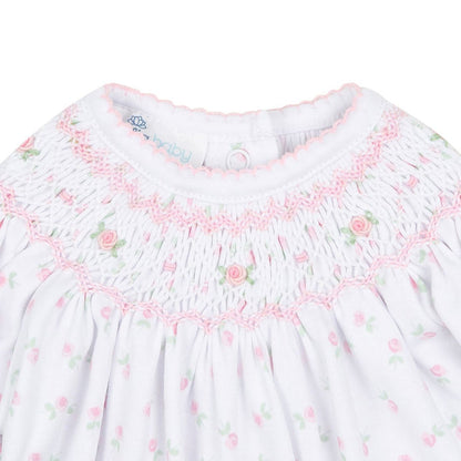 Magnolia Baby - Smocked Bishop Bubble - Juliette’s Classics Pink
