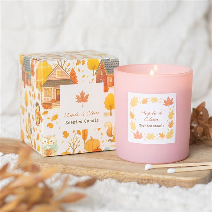 Maple & Clove Scented Candle 🇬🇧