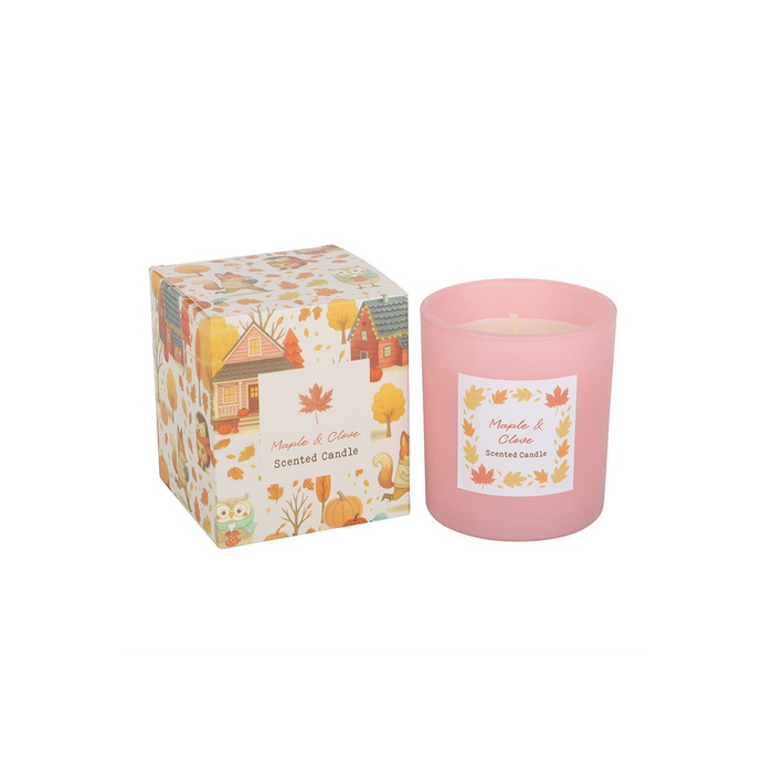 Maple & Clove Scented Candle 🇬🇧