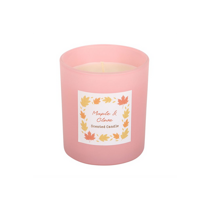 Maple & Clove Scented Candle 🇬🇧