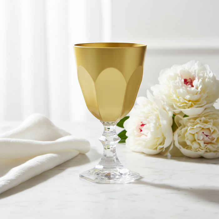 Dolce Vita Gold Goblet - Marble