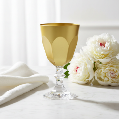 Dolce Vita Gold Goblet - Marble