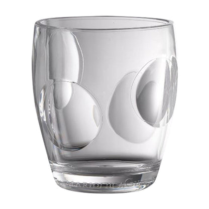 Mario Luca Giusti Tumblers Mario Luca Giusti Fisheye Set of 2 Tumblers Clear Brand