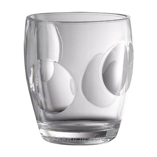 Mario Luca Giusti Tumblers Mario Luca Giusti Fisheye Set of 2 Tumblers Clear Brand