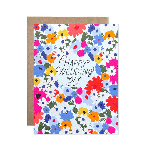 Martha's Garden Wedding Card