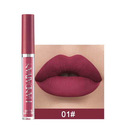 💋 Matte Non-Stick Cup Lip Gloss / Liquid Lipstick