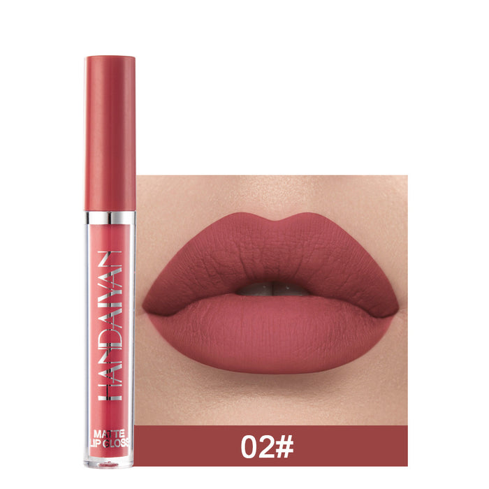 💋 Matte Non-Stick Cup Lip Gloss / Liquid Lipstick