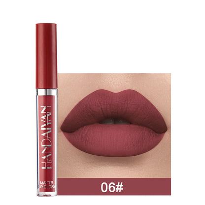 💋 Matte Non-Stick Cup Lip Gloss / Liquid Lipstick