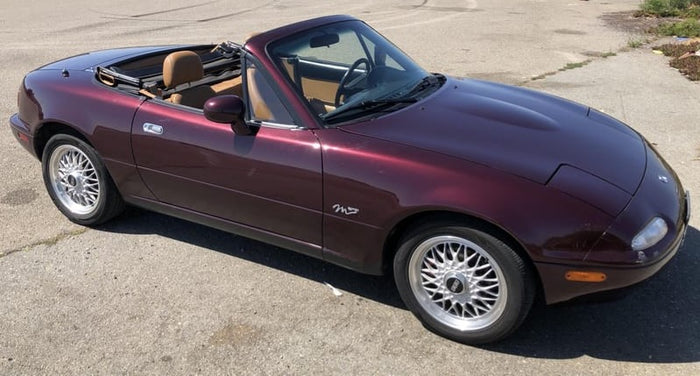 Mazda A1Q Merlot Mica Basecoat With Reducer Quart (Basecoat Only)