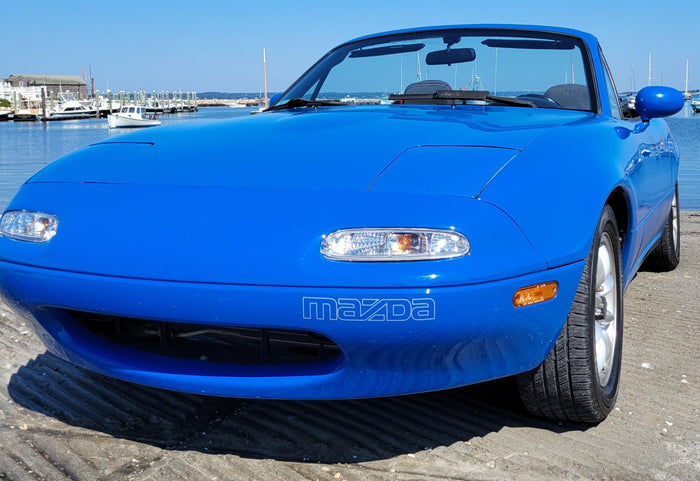 Mazda DU Mariner Blue Basecoat Clearcoat Quart Complete Paint Kit