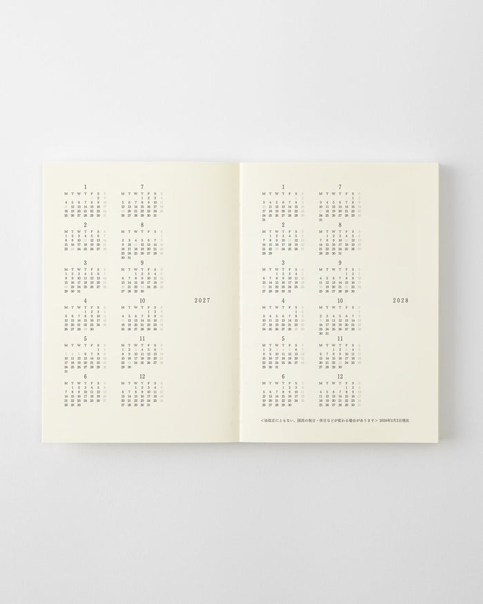 MD A6 Diary 2027