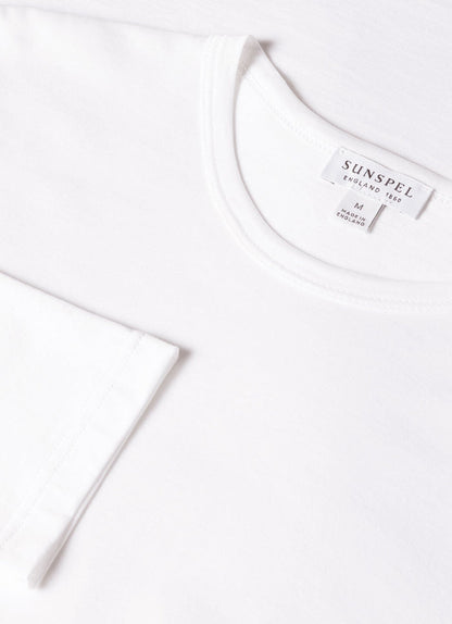 Men's Classic Long Sleeve T-shirt in White