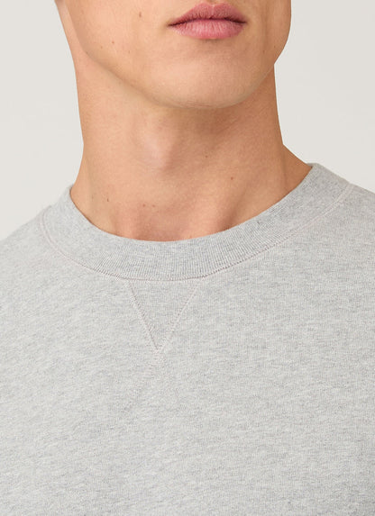 Men's Loopback Sweatshirt in Grey Melange
