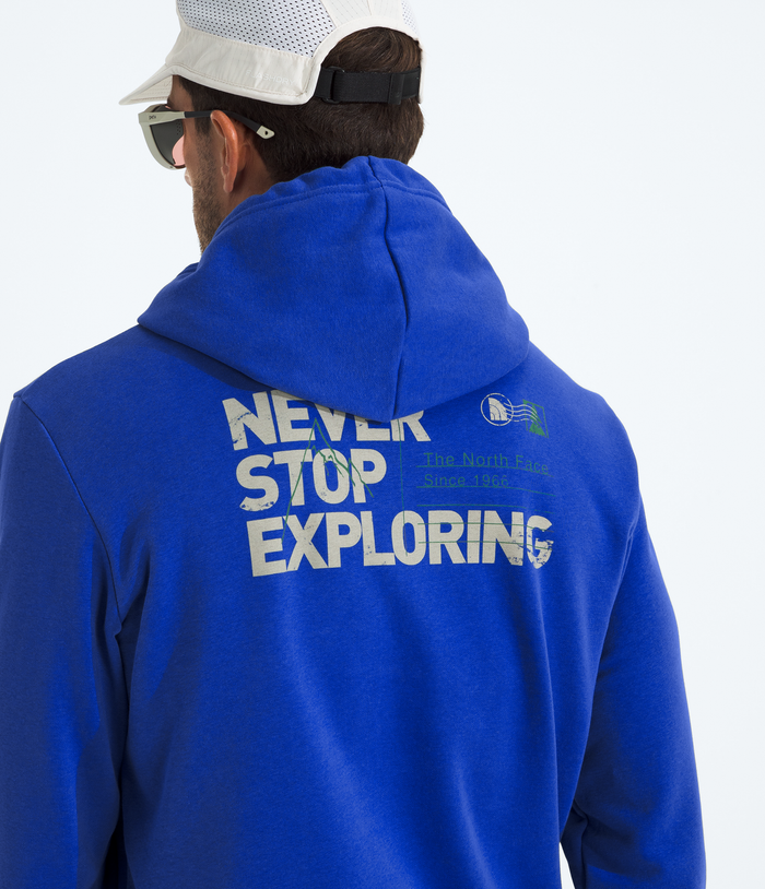 Men’s Never Stop Postcard Regular Hoodie