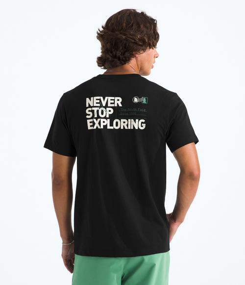 Men’s Never Stop Postcard Regular Short-Sleeve Tee
