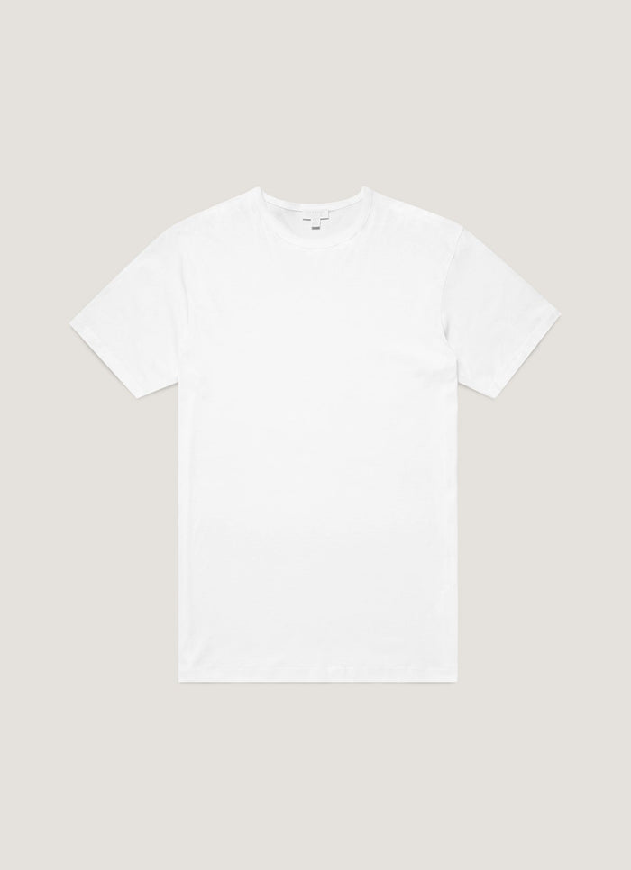 Men's Sea Island Cotton T-shirt in White