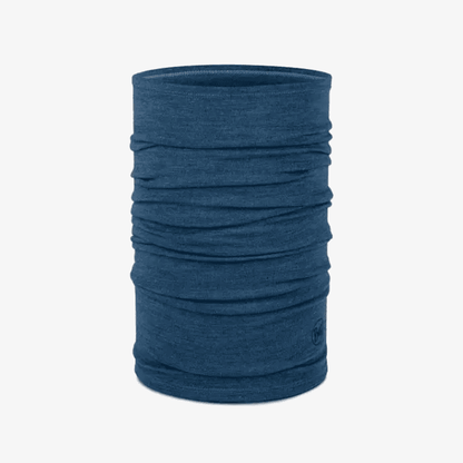 Merino Midweight Neckwear - Melange Tempest Blue