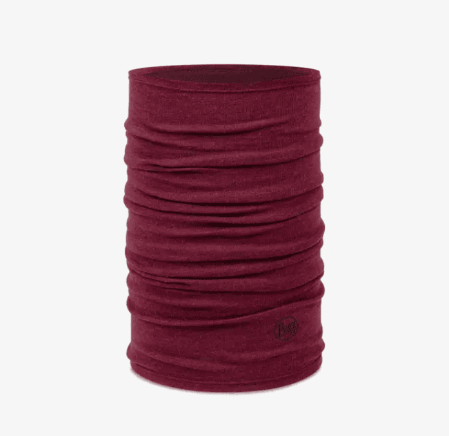 Merino Midweight Neckwear - Melange Tibetan Red