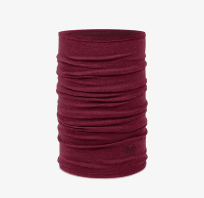Merino Midweight Neckwear - Melange Tibetan Red