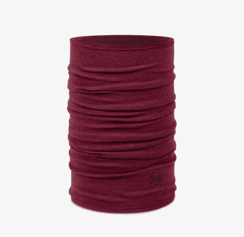Merino Midweight Neckwear - Melange Tibetan Red